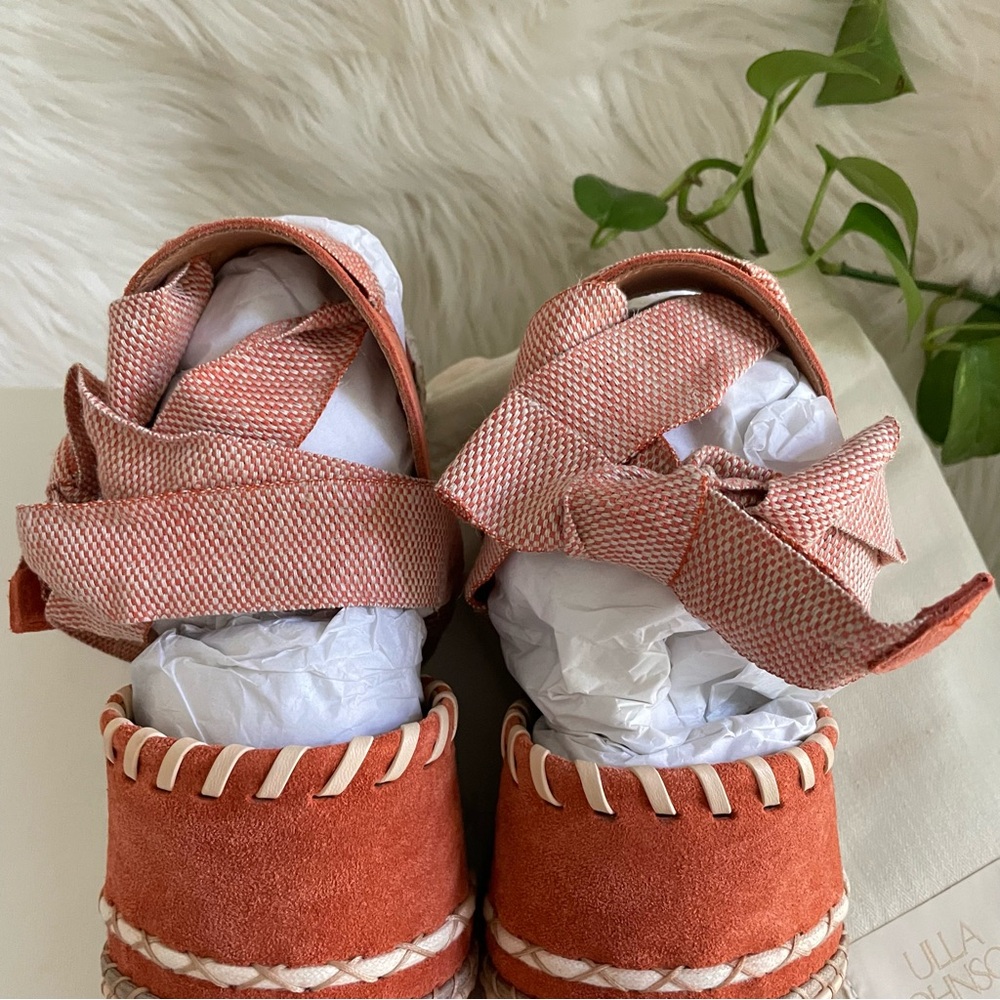 Ulla Johnson Women's Abia Platform Espadrilles Arabian Spice Suede 10 NIB - Picture 11 of 16